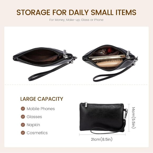 LOVEVOOK Laptop Bag for Women 15.6 inch Laptop Tote Bag Vintage Work Bags - Picture 6 of 8